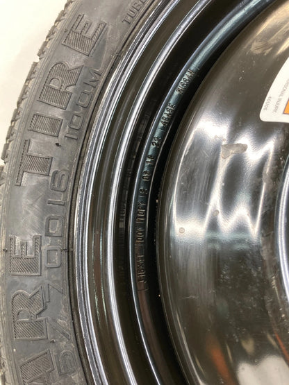 18-24 Nissan Altima Emergency Spare Tire Wheel Compact Donut T135/70D16 100M USA