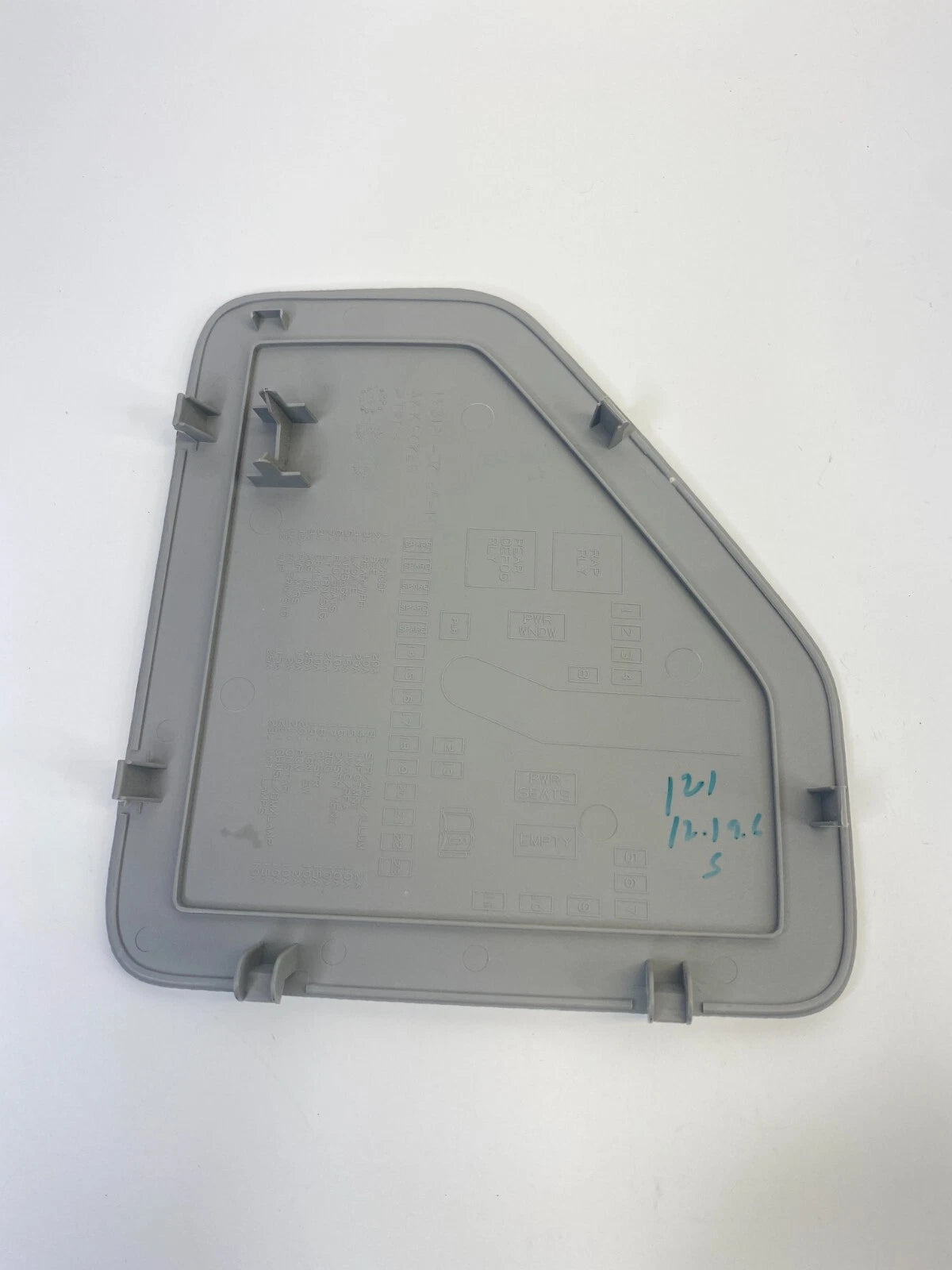 2007 2008 2009 SUZUKI XL-7 XL7 INNER DASH FUSE BOX DOOR COVER TRIM CAP OEM