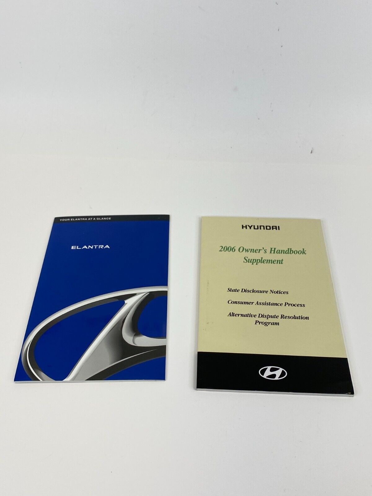 2006 06 Hyundai Elantra Owners Manual Book Information Guide w/ Case OEM