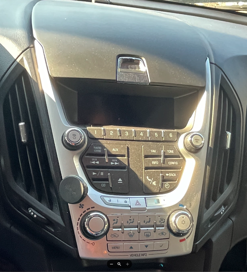 2010 Chevrolet Equinox Terrain AM FM CD Player Radio Receiver Control 20854719