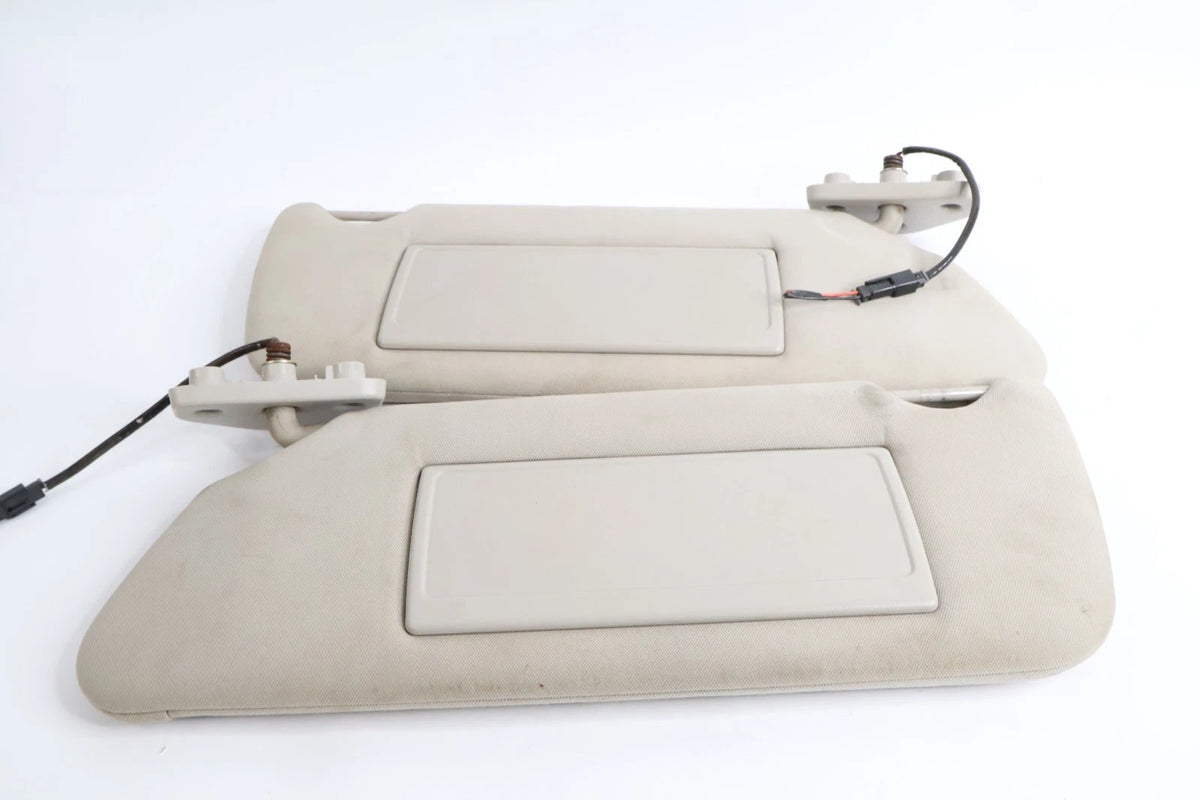 2006-2010 HUMMER H3 ROOF LEFT RIGHT SUNVISOR SUN VISOR SET ILLUMINATED HOMELINK