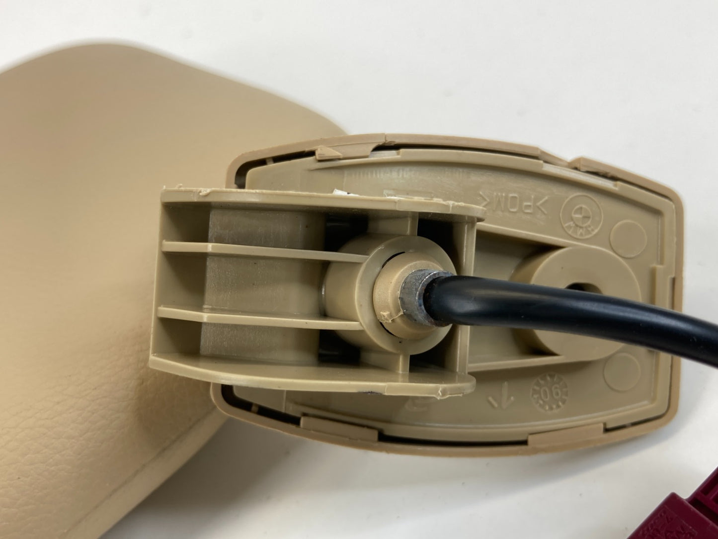 2004-2007 BMW 525i 530i Sunvisor Left & Right Sun Visor Shade Set Pair Assembly