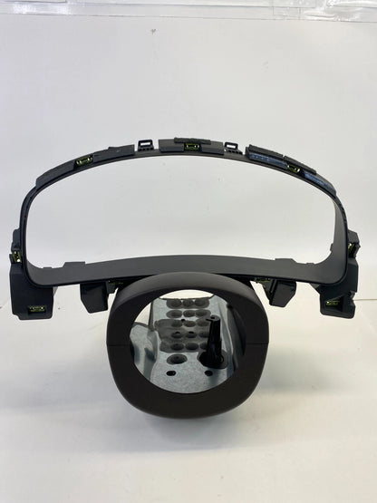 2011-2017 VW TOUAREG CLUSTER SPEEDOMETER BEZEL W/ STEERING COLUMN COVER TRIM OEM