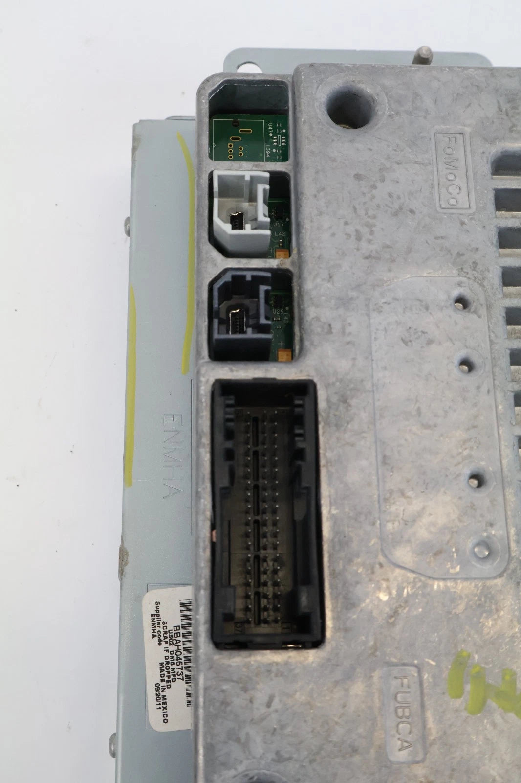 2011-2013 FORD EXPLORER RADIO INFORMATION DISPLAY SCREEN 8" BB5T-18B955-AH OEM