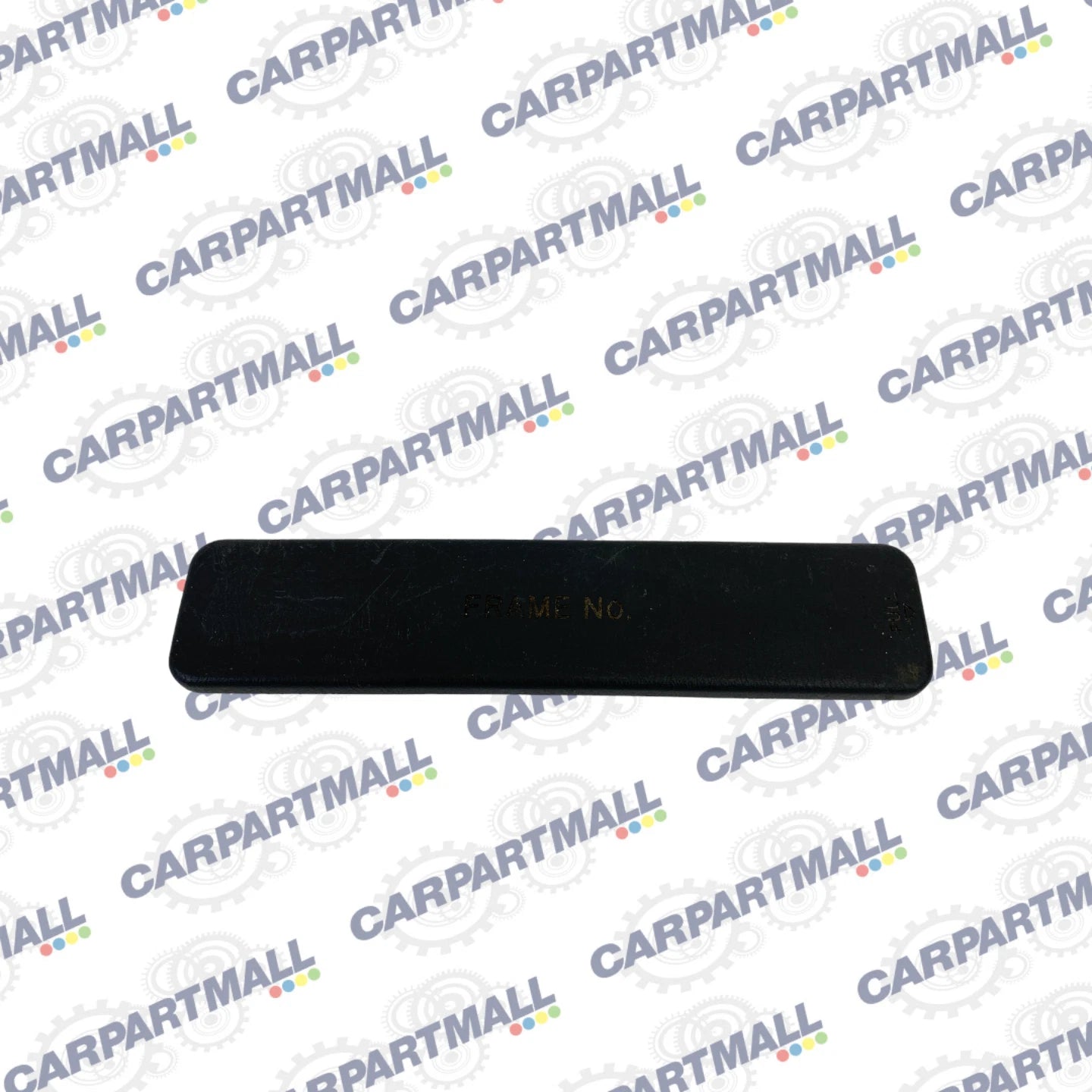 01-05 TOYOTA RAV4 FRAME NUMBER ACCESS TRIM COVER FLOOR CAUTION PLATE BEZEL