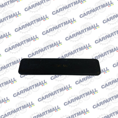 01-05 TOYOTA RAV4 FRAME NUMBER ACCESS TRIM COVER FLOOR CAUTION PLATE BEZEL
