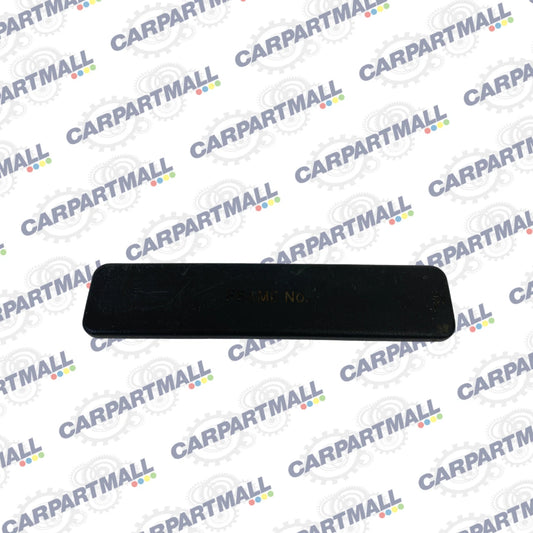 01-05 TOYOTA RAV4 FRAME NUMBER ACCESS TRIM COVER FLOOR CAUTION PLATE BEZEL