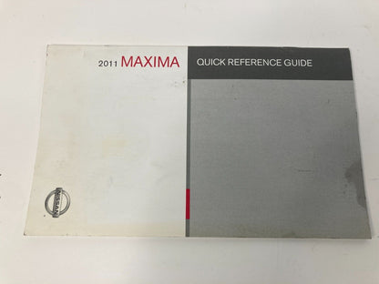 2011 Nissan Maxima Owners Manual Warranty Information Guide Book Set OEM