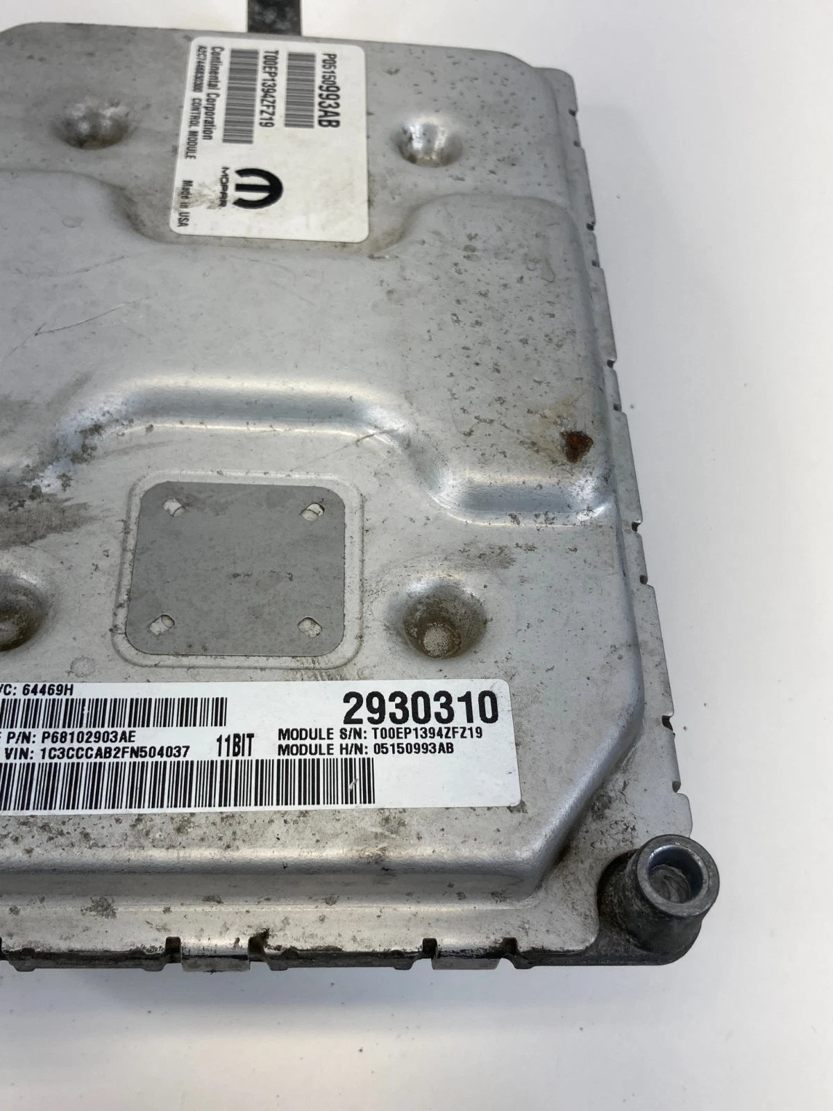 2015 Chrysler 200 2.4L Engine Computer Control Module ECM 5150993AB P68102903AE