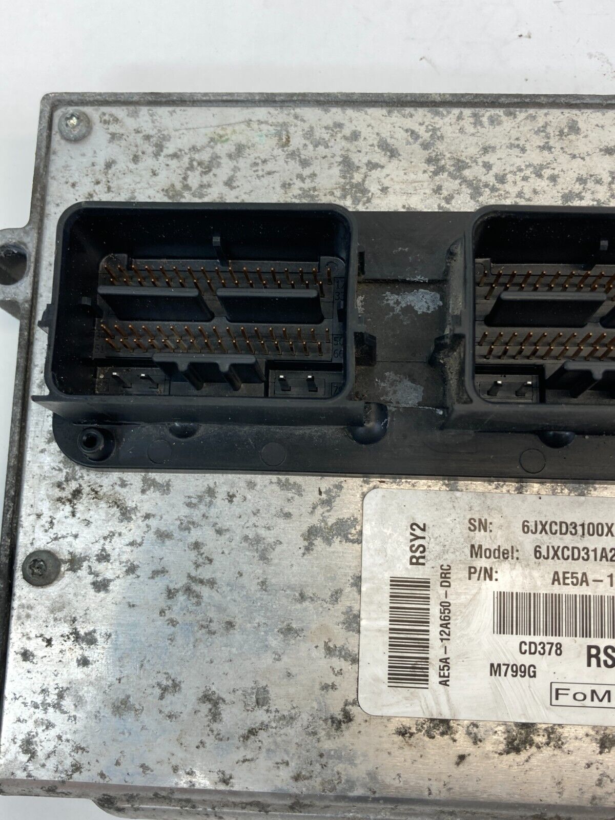 2011 2012 Ford Fusion 3.5L AT Engine Computer Control Module AE5A-12A650-DRC OEM