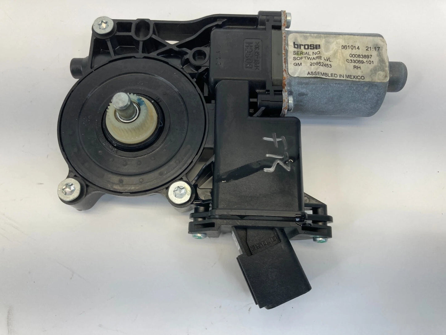 11-17 BUICK REGAL FRONT RIGHT PASSENGER SIDE DOOR POWER WINDOW MOTOR 20952453