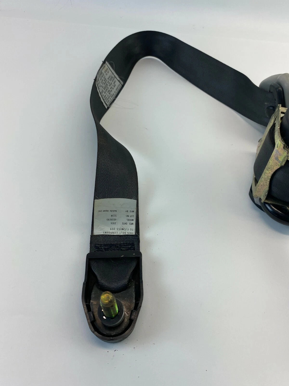 2004 2005 2006 KIA AMANTI RIGHT PASSENGER SIDE SEAT BELT RETRACTOR ASSEMBLY OEM