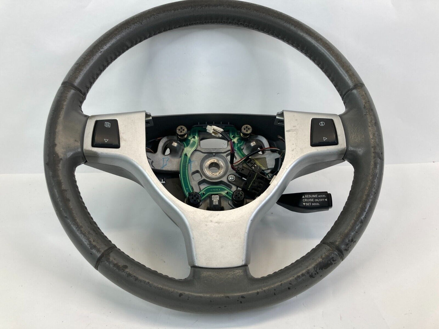 2008-2010 Dodge Grand Caravan Left Steering Wheel W/ Cruise Control 0ZP231D5AE