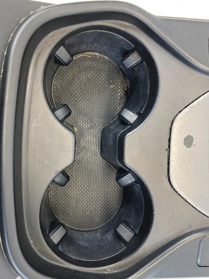 2013-2019 HYUNDAI SANTA FE CENTER CONSOLE SHIFTER BEZEL W/ CUP HOLDER & SWITCHES