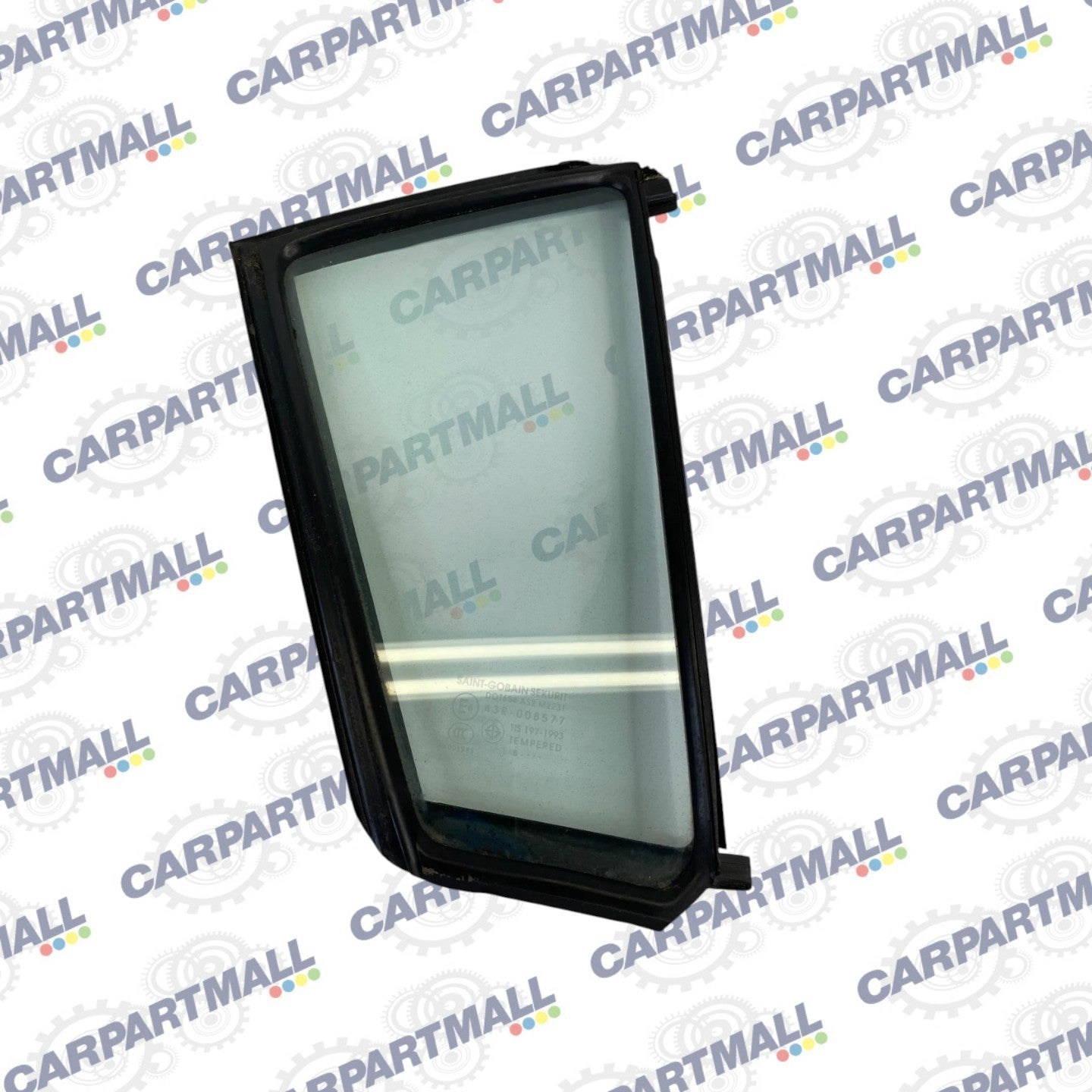 2004-2009 Mazda 3 Mazda3 Sedan Rear Right Door Quarter Window Glass E643R-008577