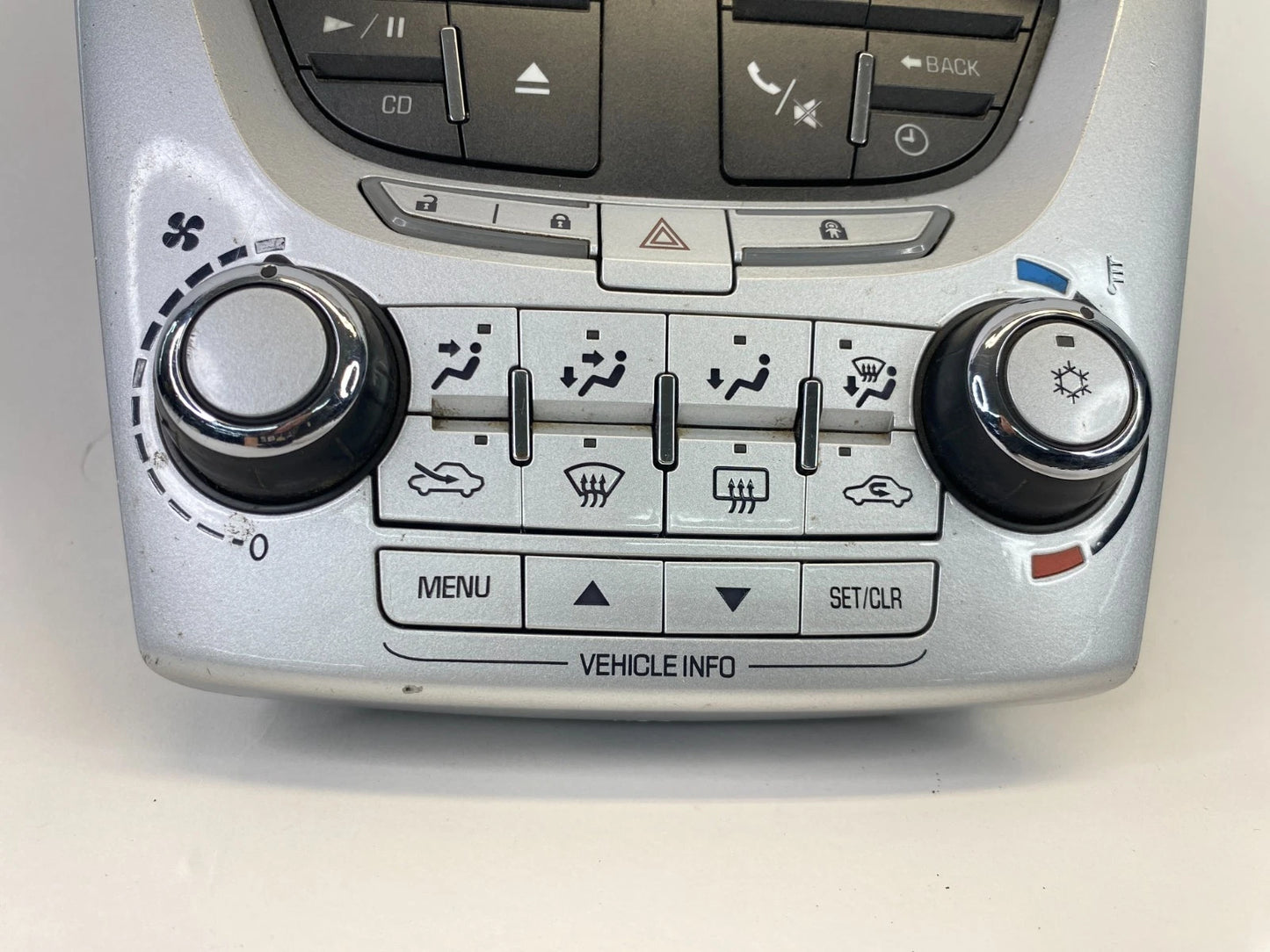 10 11 CHEVY EQUINOX AC HVAC CLIMATE CONTROL SWITCH RADIO DASH SCREEN 20920042