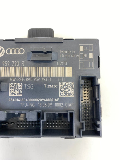 2009-2011 AUDI A6 QUATTRO FRONT LEFT DOOR WINDOW CONTROL MODULE 4F0-959-793-R