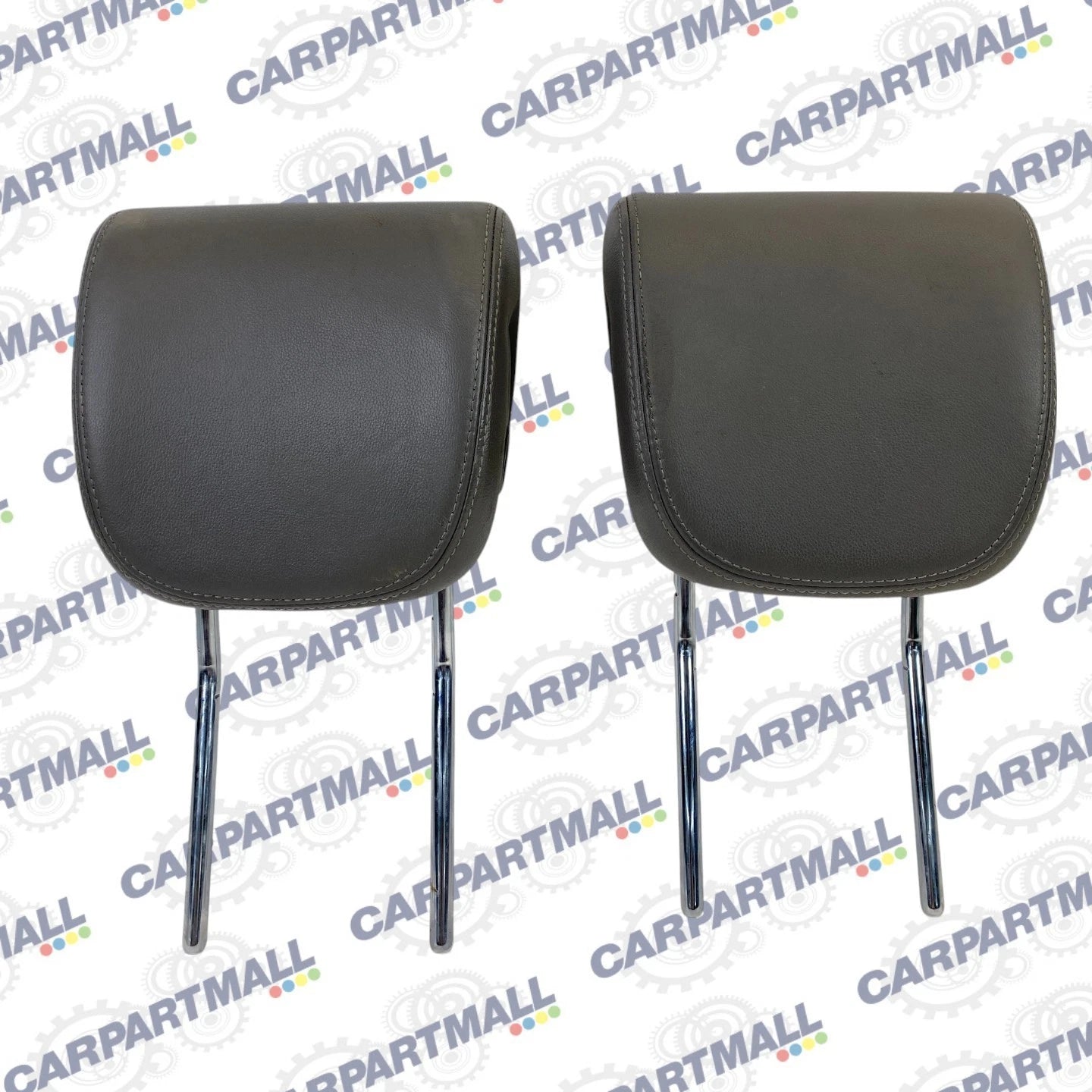 2013-2016 HYUNDAI SANTA FE FRONT LEFT & RIGHT SEAT HEADREST PAIR SET OF 2 OEM