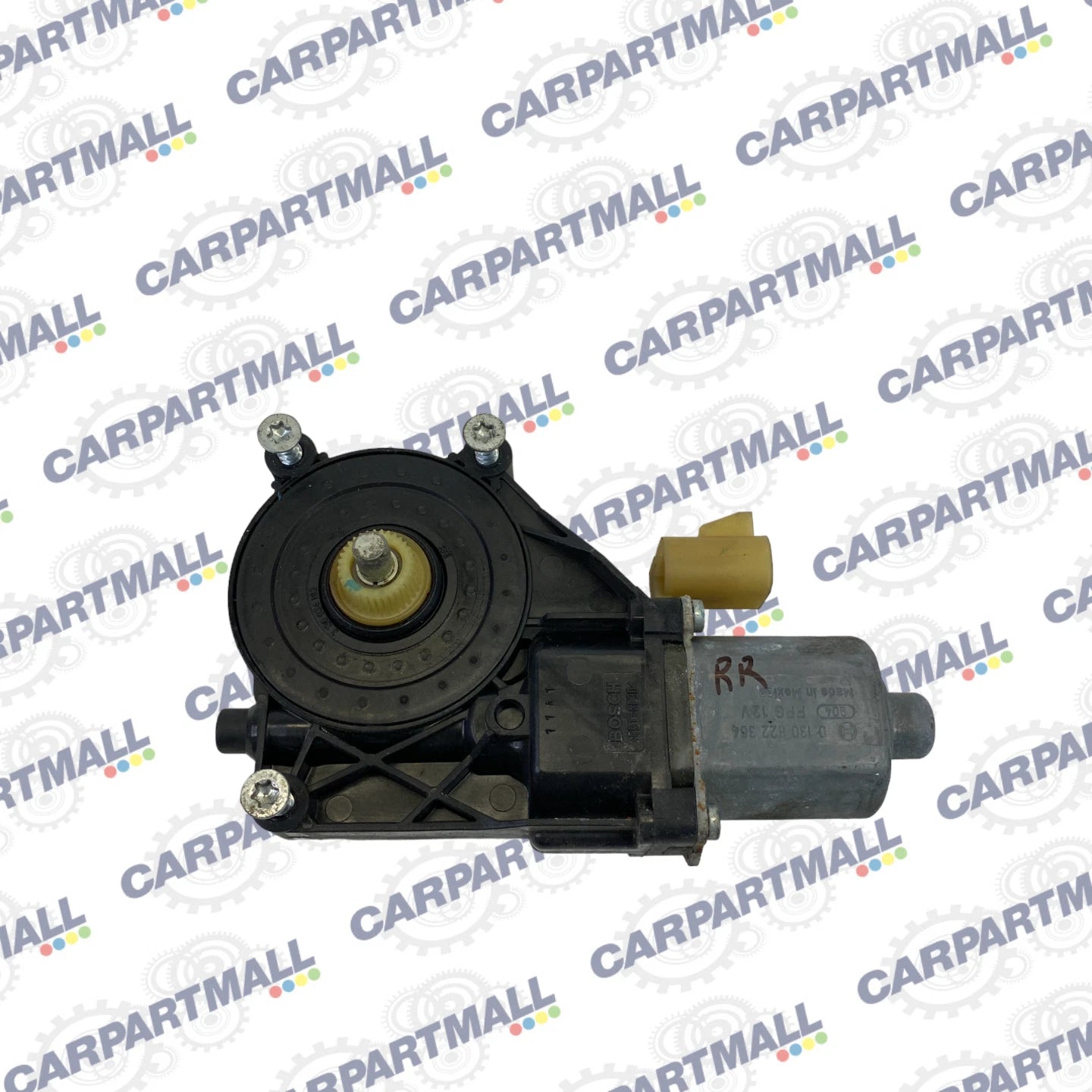 2008-2012 CHEVROLET MALIBU REAR RIGHT BACK SIDE DOOR WINDOW MOTOR 0130822364 OEM