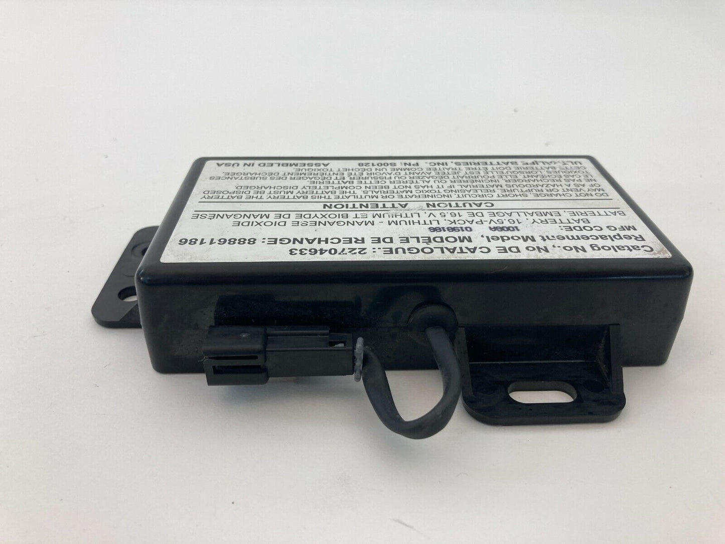 2006-2013 Chevrolet Impala Backup Vehicle Battery Kit Control Module 88861186