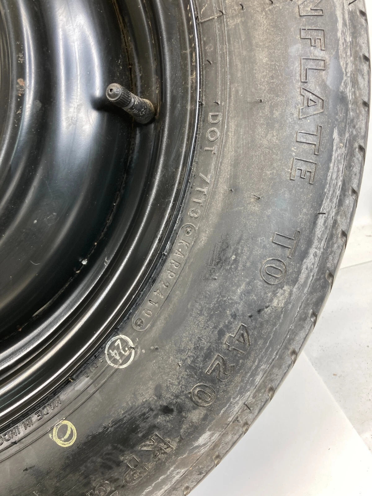 2011-2020 NISSAN ROGUE EMERGENCY SPARE TIRE WHEEL COMPACT DONUT T155/90D16 OEM