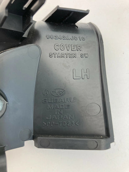 2010-2014 SUBARU OUTBACK LEGACY LEFT DRIVER SIDE DASH STARTER SWITCH COVER TRIM