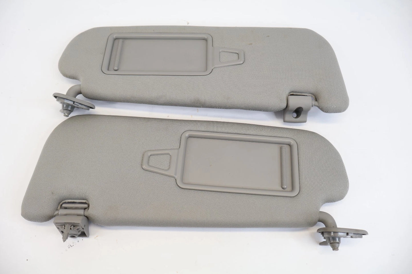 2011-2016 KIA OPTIMA ROOF LH & RH SUNVISOR SUN VISOR SHADE PAIR SET W MIRROR OEM