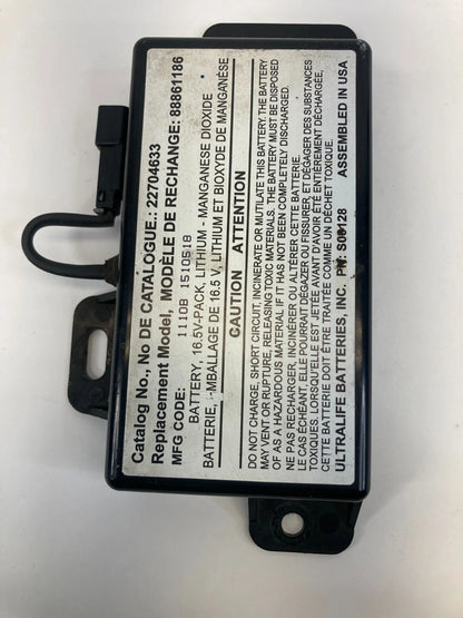 11-17 BUICK REGAL 10-19 LACROSSE ONSTAR BATTERY BACKUP CONTROL MODULE 22704633