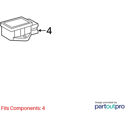 2011-2013 TOYOTA YARIS YAW RATE SENSOR STABILITY CONTROL 89183-48030 OEM