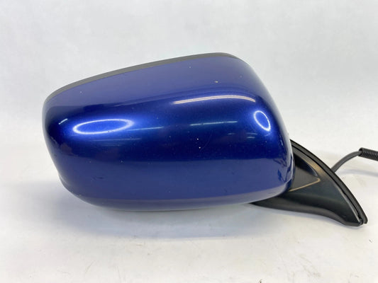 2009-2013 HONDA FIT RIGHT PASSENGER SIDE POWER DOOR MIRROR ASSEMBLY BLUE OEM