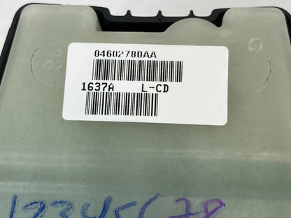 07-10 CHRYSLER SEBRING 11-17 PATRIOT LEFT MASTER WINDOW CONTROL SWITCH 4602780AA