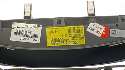 14-16 HYUNDAI ELANTRA CENTER DASH RADIO TRIM CLOCK BEZEL PANEL 94510-3XAA0 OEM