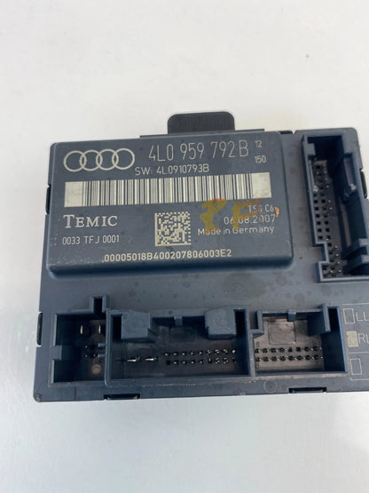2007-2010 AUDI Q7 FRONT RIGHT DOOR COMPUTER CONTROL MODULE OEM 4L0959792