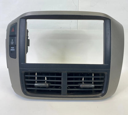 2006-2008 HONDA PILOT CENTER DASH RADIO SCREEN DISPLAY BEZEL HAZARD 4WD SWITCH
