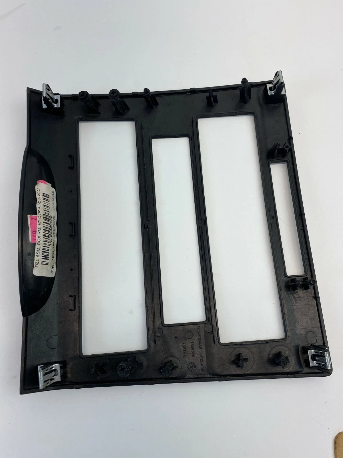 2009-2014 VOLKSWAGEN ROUTAN DASH CLIMATE CONTROL COVER BEZEL TRIM P1FE63DX9AB