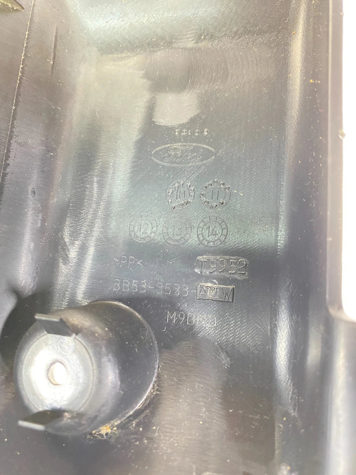 11-15 FORD EXPLORER STEERING COLUMN UPPER & LOWER COVER TRIM BB53-3533-ADW OEM