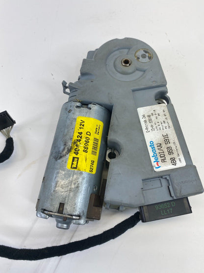 2000-2004 Audi A6 Quattro 99-04 A6 Sunroof Sun Roof Motor 4B0-959-591-E OEM