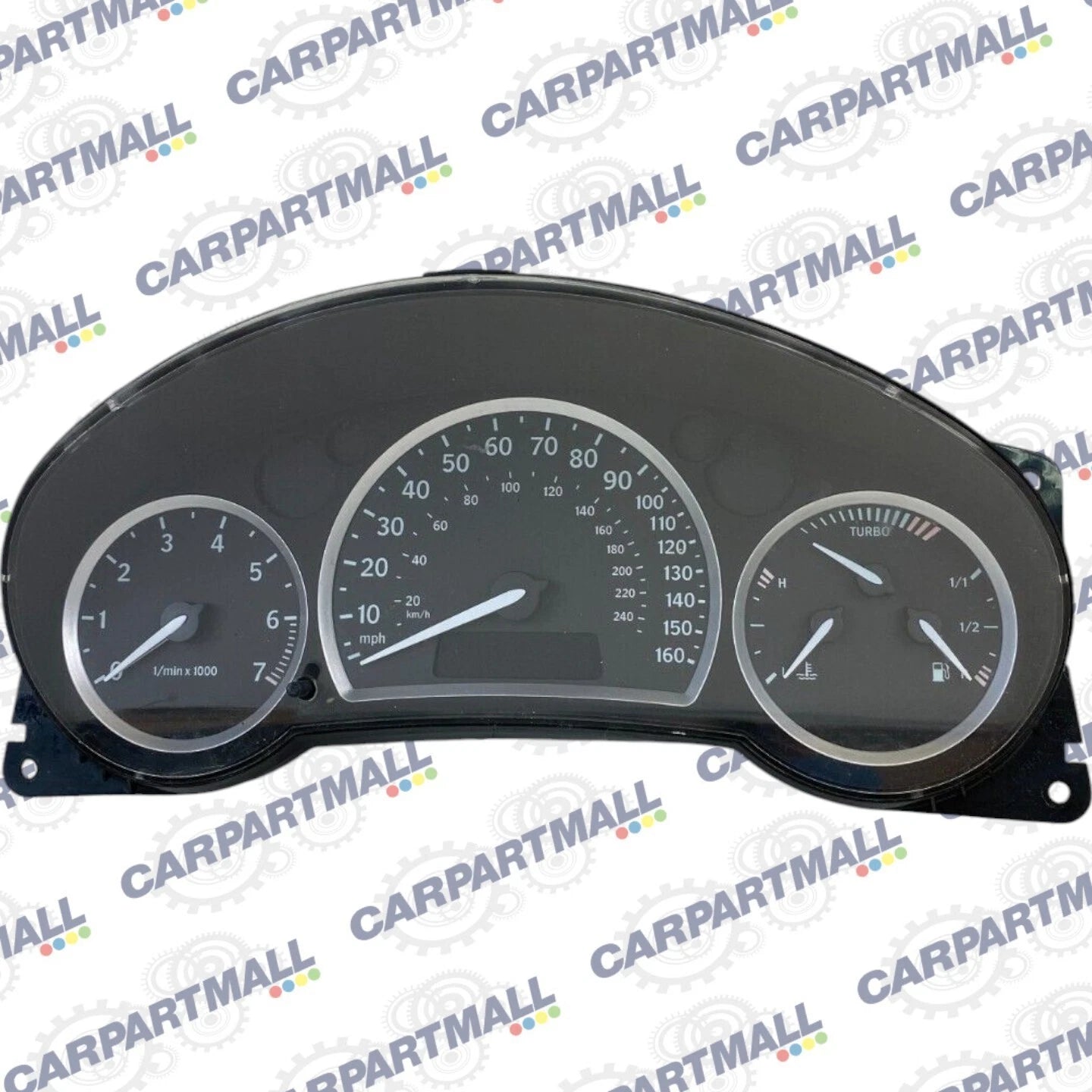 03-06 SAAB 9-3 INSTRUMENT CLUSTER SPEEDOMETER GAUGES 144K MILES P12759336 OEM