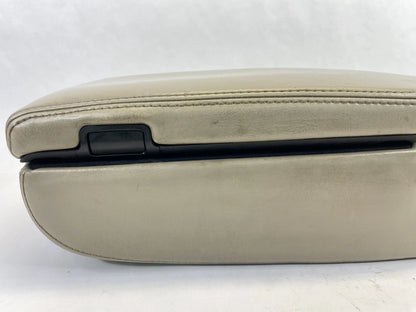 2003-2011 LINCOLN TOWN CAR CENTER CONSOLE ARMREST COVER LID W/ STORAGE TAN OEM