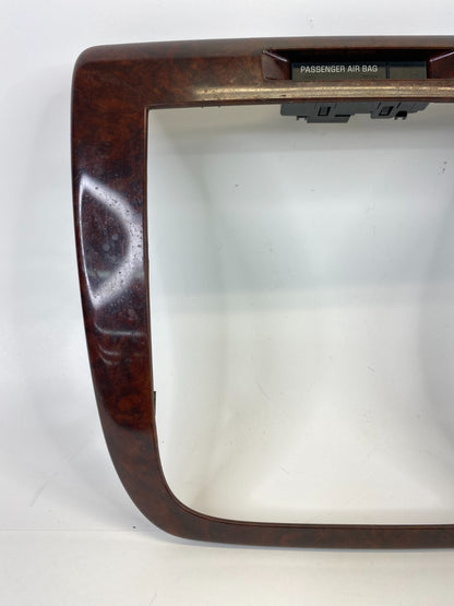 2006-2013 Chevrolet Chevy Impala Dash Radio Surround Bezel Trim 15803854 OEM