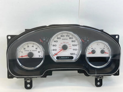 07 FORD F-150 A/T SPEEDOMETER INSTRUMENT GAUGE CLUSTER 231K MILES 4L3F10A855 OEM