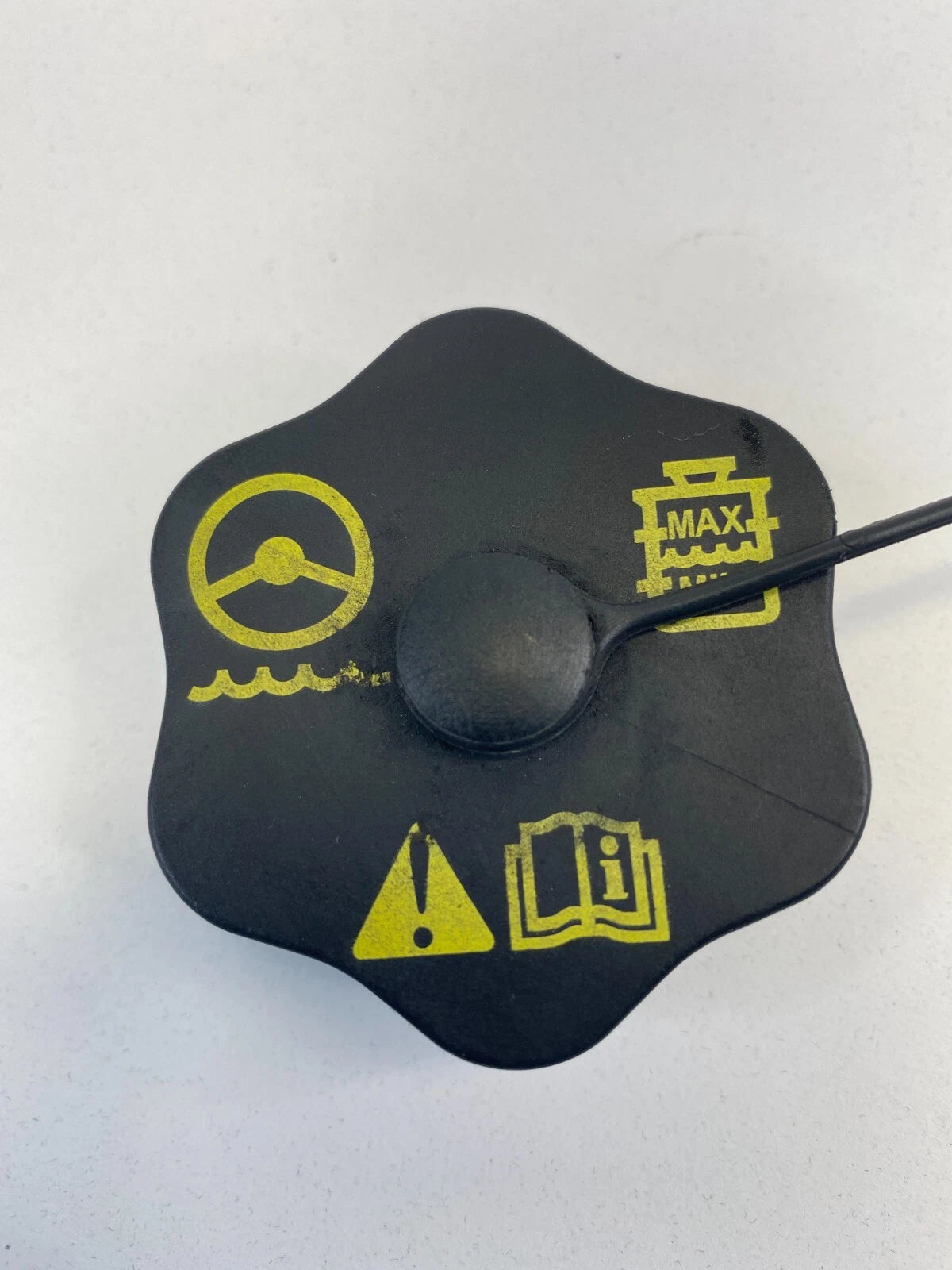 2001-2007 FORD ESCAPE POWER STEERING FLUID RESERVOIR BOTTLE TANK COVER CAP OEM