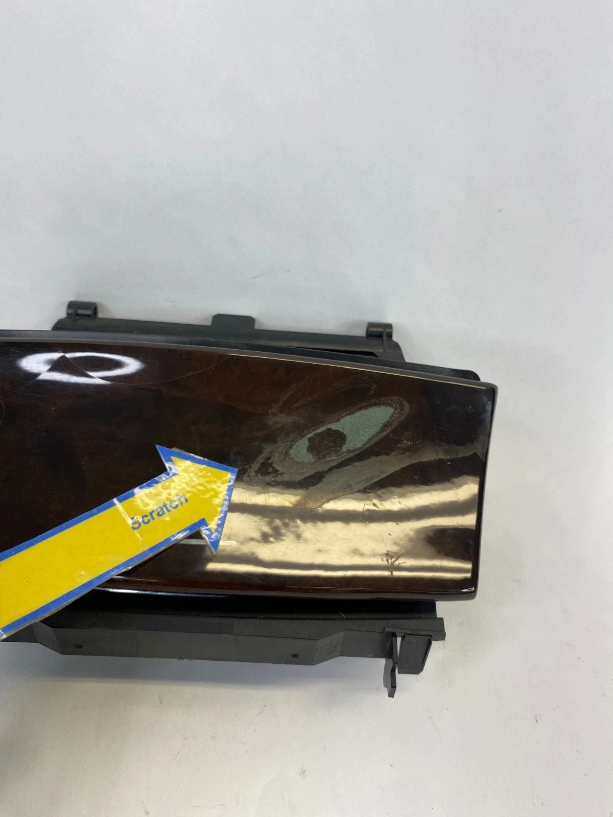 01-05 MERCEDES C240 C320 CENTER CONSOLE ASHTRAY COMPARTMENT WOOD OEM A2036804750