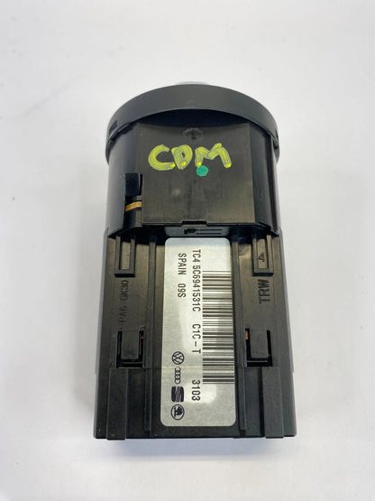2011-2018 VOLKSWAGEN JETTA HEADLAMP HEADLIGHT CONTROL SWITCH 5C6941531C OEM