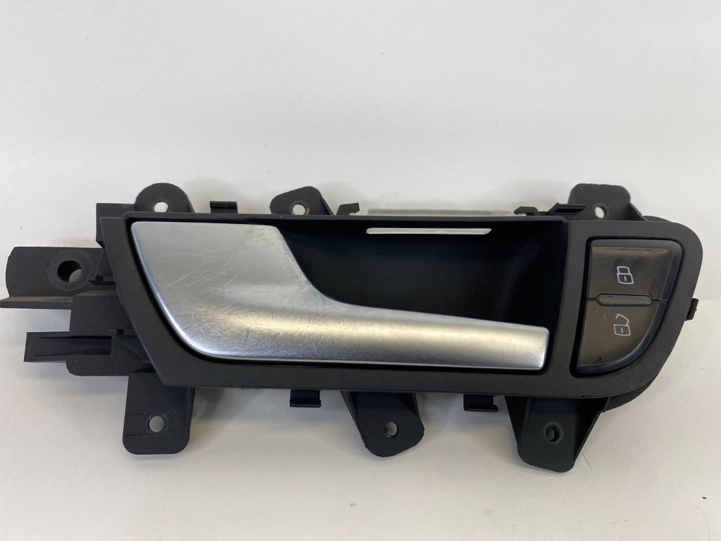 2009-2016 Audi A4 Quattro Front Left Side Interior Door Handle w/ Lock Switch