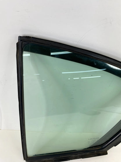 2007-2011 LEXUS GS350 SEDAN REAR LEFT SIDE BACK DOOR QUARTER WINDOW GLASS OEM