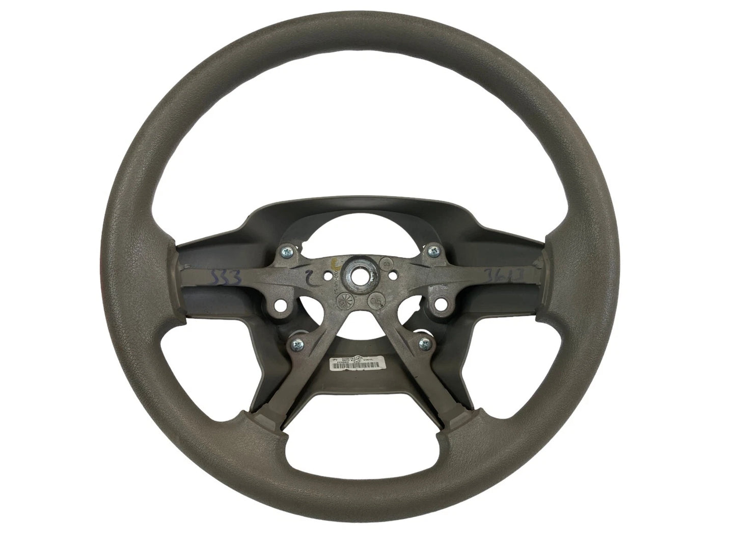 2005 2006 2007 JEEP GRAND CHEROKEE STEERING WHEEL MED KHAKI 55HM76ZJ3AC