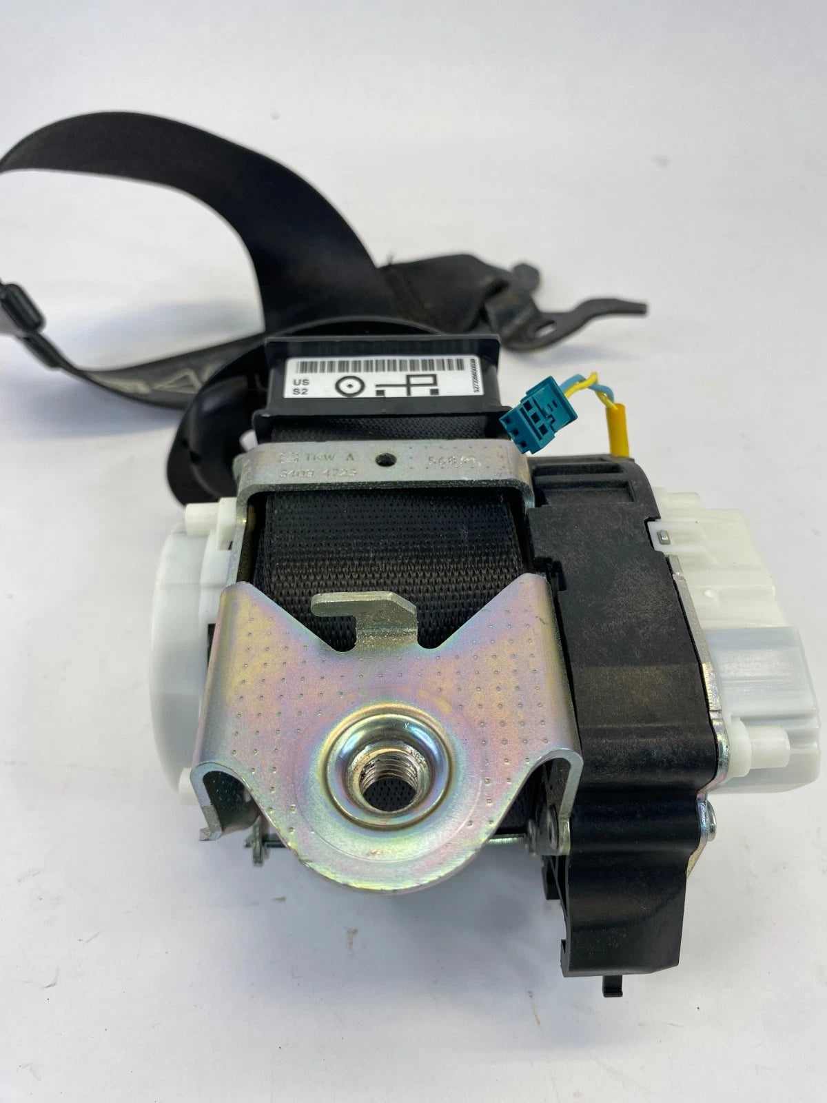 2011 2012 BMW 3 SERIES E90 E91 FRONT RIGHT PASSENGER SIDE SEAT BELT BLACK OEM