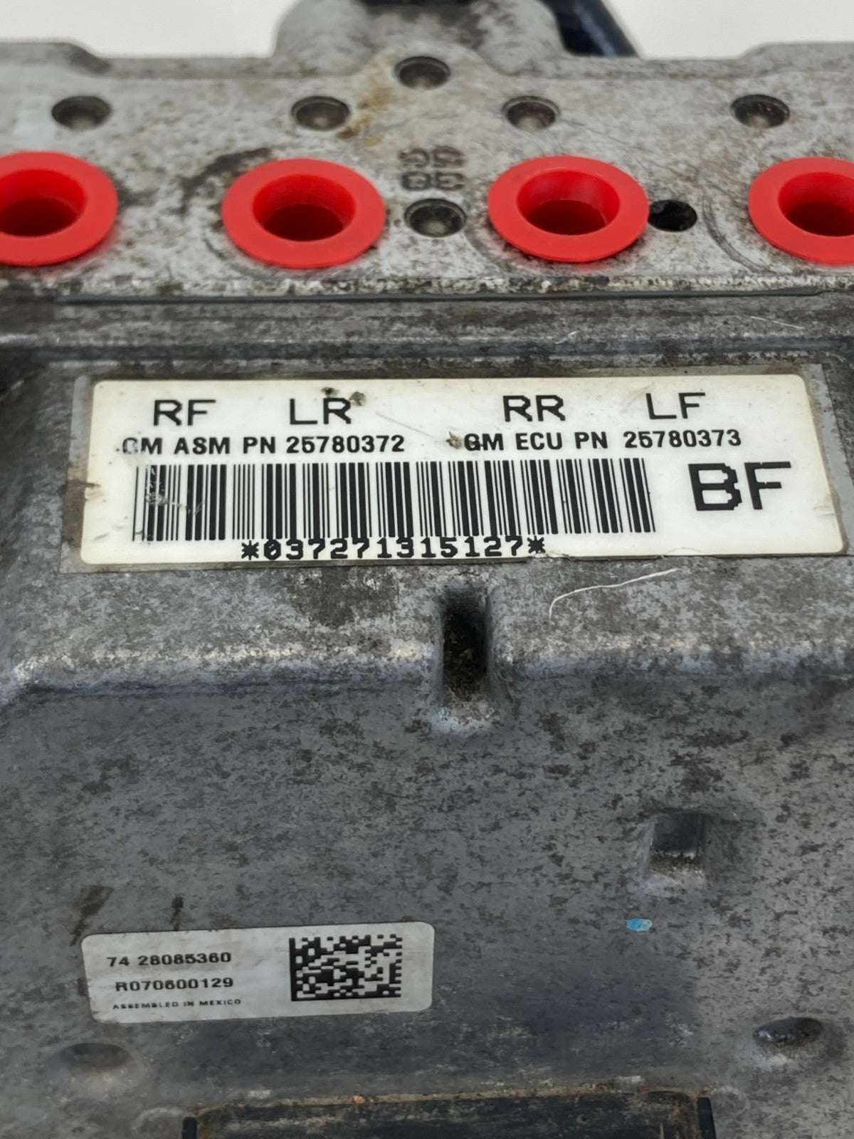 07-09 Cadillac SRX 3.6L AT 2WD ABS Anti Lock Brake Pump Control Module 25780372