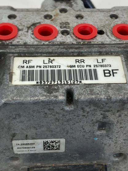 07-09 Cadillac SRX 3.6L AT 2WD ABS Anti Lock Brake Pump Control Module 25780372